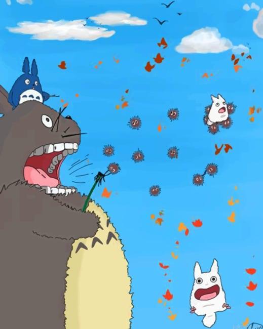 My neighbor totoro new painting by numbers.jpeg