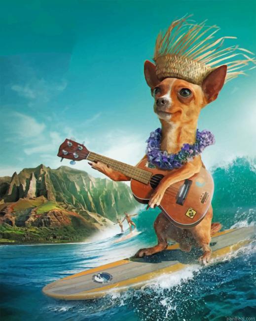 Surfer dog painting by numbers.jpeg